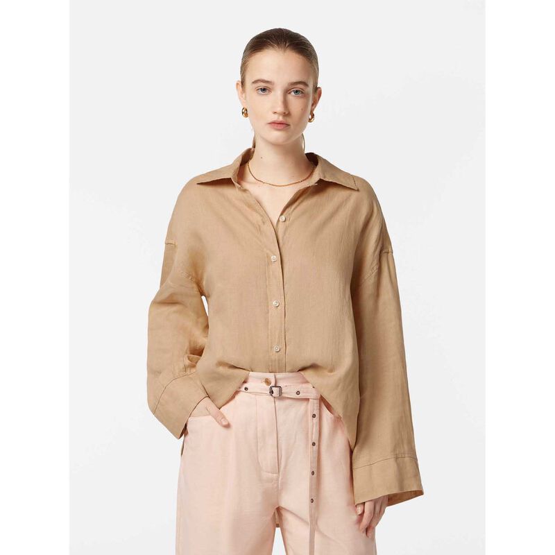 Scotch & Soda Wide Sleeve Linen Shirt image number 1